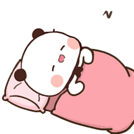 😴 Стикер «Bubu and Dudu 7» для Telegram