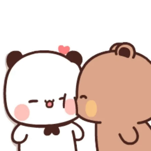 💋 Стикер «Bubu and Dudu 7» для Telegram