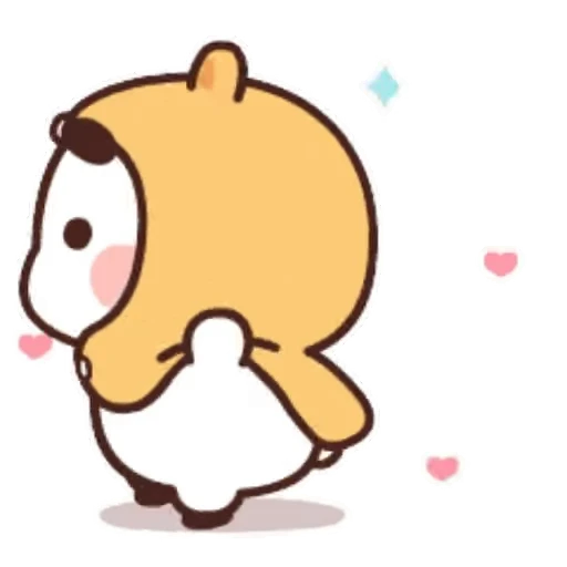 🦁 Стикер «Bubu and Dudu 7» для Telegram