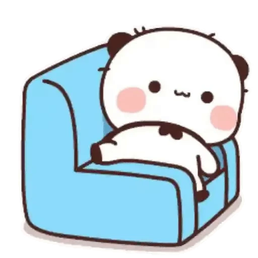 😮‍💨 Стикер «Bubu and Dudu 7» для Telegram