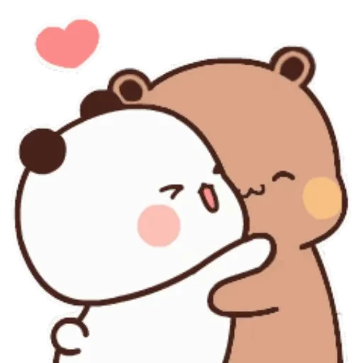 ❤️ Стикер «Bubu and Dudu 7» для Telegram