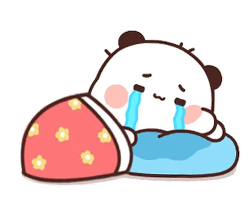 😴 Стикер «Bubu and Dudu 7» для Telegram