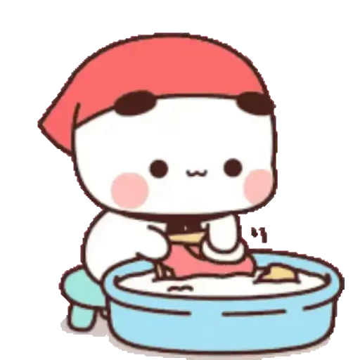 🧼 Стикер «Bubu and Dudu 8» для Telegram