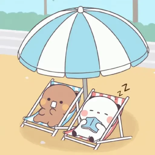 ❤️ Стикер «Bubu and Dudu 8» для Telegram
