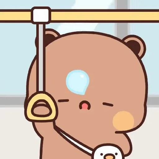 😪 Стикер «Bubu and Dudu 8» для Telegram