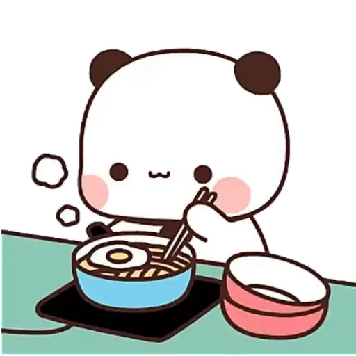 🍳 Стикер «Bubu and Dudu 8» для Telegram