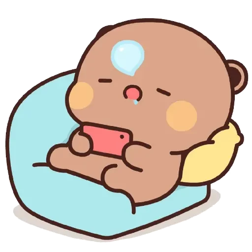 😴 Стикер «Bubu and Dudu 8» для Telegram