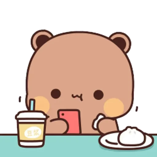 🧁 Стикер «Bubu and Dudu 8» для Telegram