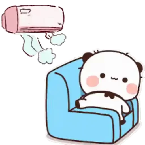😮‍💨 Стикер «Bubu and Dudu 8» для Telegram