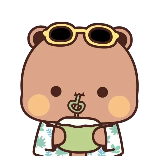 🥥 Стикер «Bubu and Dudu 8» для Telegram