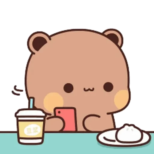 ❔ Стикер «Bubu and Dudu 8» для Telegram