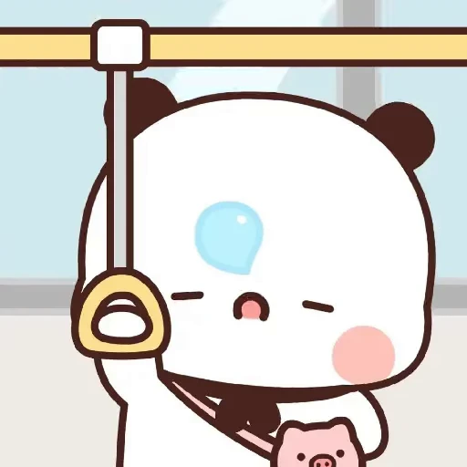 😪 Стикер «Bubu and Dudu 8» для Telegram