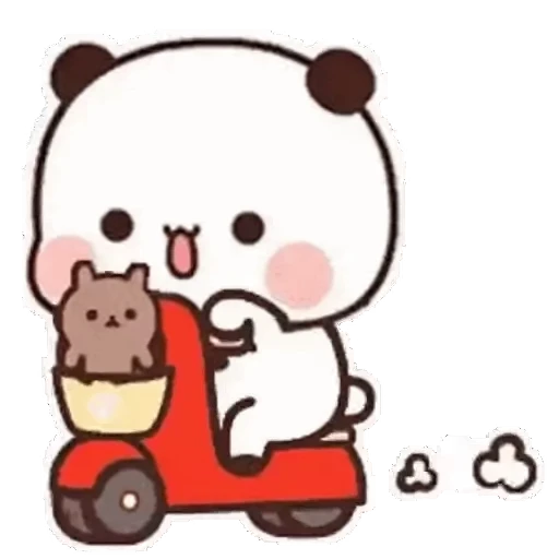 🛵 Стикер «Bubu and Dudu 8» для Telegram