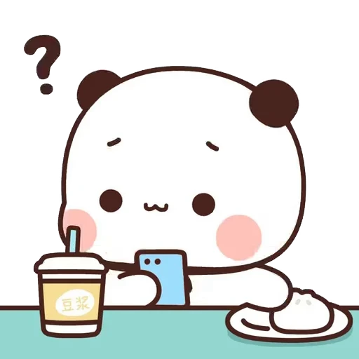 ❔ Стикер «Bubu and Dudu 8» для Telegram