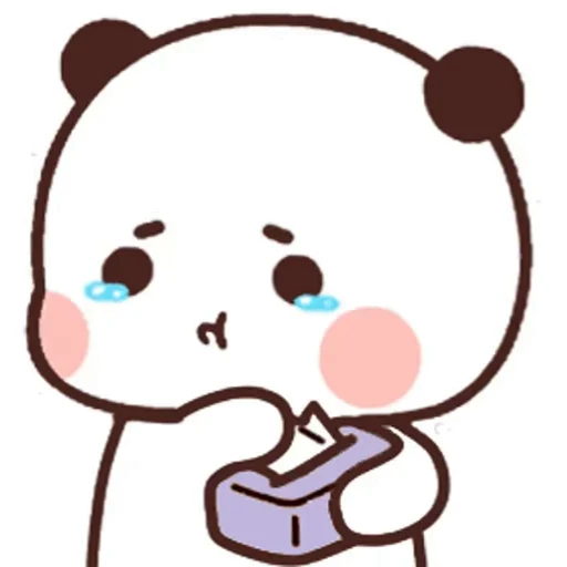 😢 Стикер «Bubu and Dudu 8» для Telegram