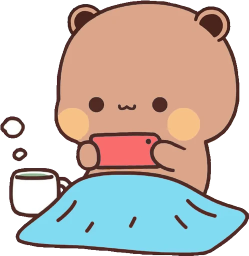 😌 Стикер «Bubu and Dudu 10» для Telegram