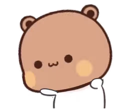 🙃 Стикер «Bubu and Dudu 10» для Telegram