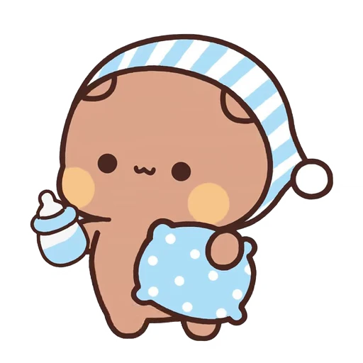 🥱 Стикер «Bubu and Dudu 10» для Telegram