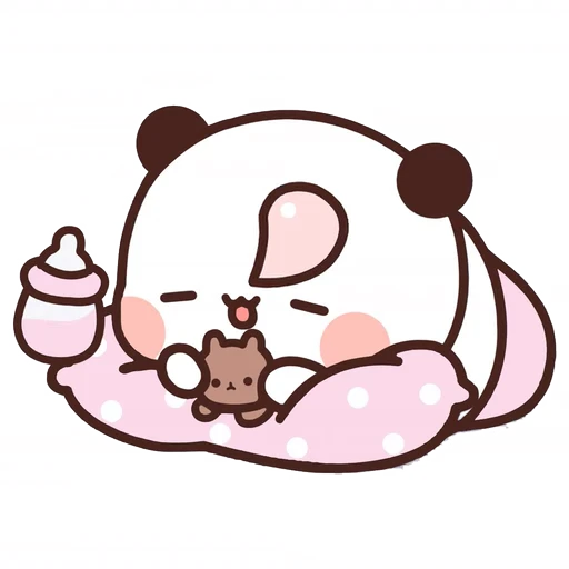 😴 Стикер «Bubu and Dudu 10» для Telegram