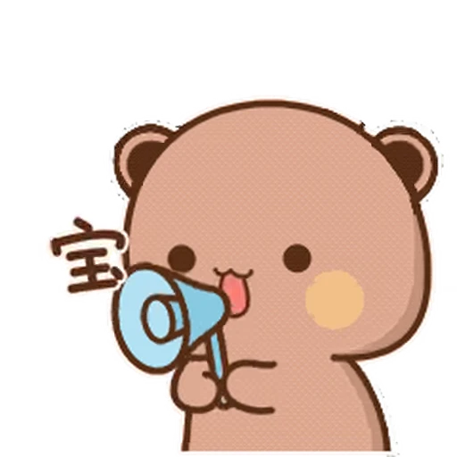 🔊 Стикер «Bubu and Dudu 10» для Telegram