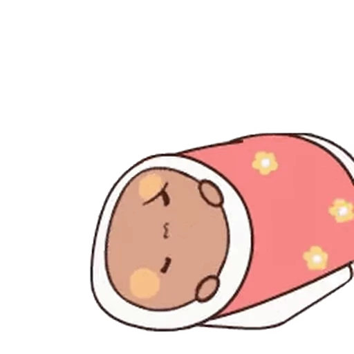 😴 Стикер «Bubu and Dudu 10» для Telegram