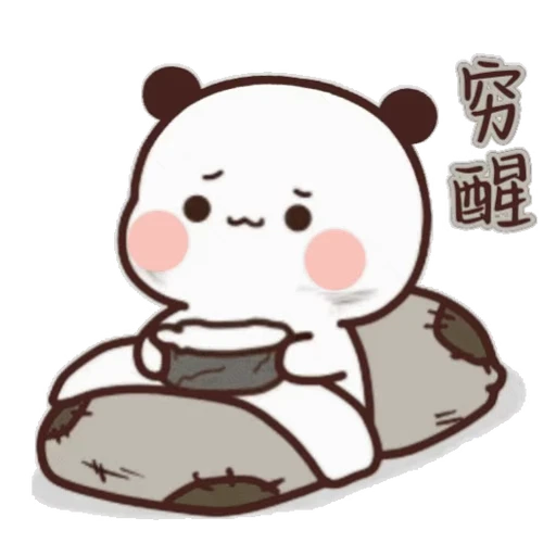 🥴 Стикер «Bubu and Dudu 10» для Telegram