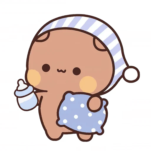🥱 Стикер «Bubu and Dudu 10» для Telegram