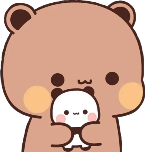 🥰 Стикер «Bubu and Dudu» для Telegram