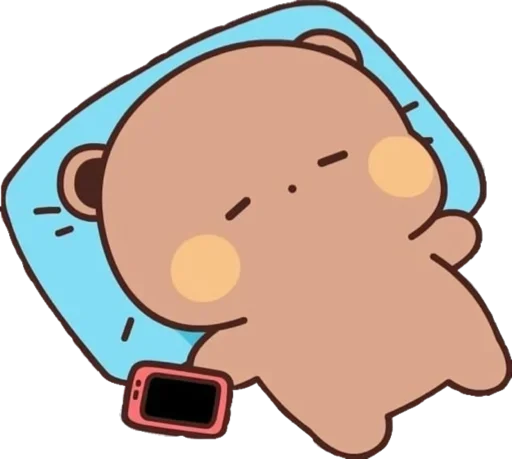 😴 Стикер «Bubu and Dudu» для Telegram