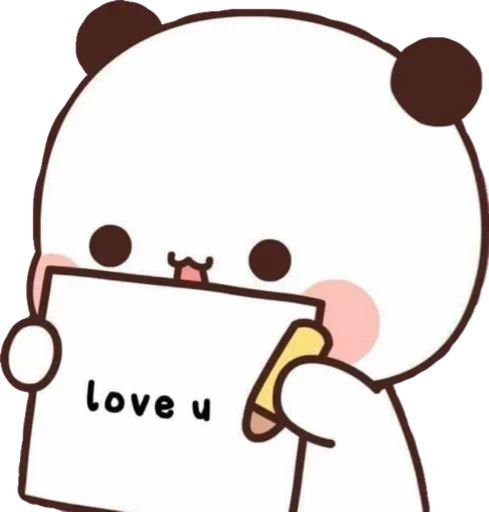 ❤️ Стикер «Bubu and Dudu» для Telegram