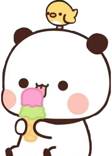 🍦 Стикер «Bubu and Dudu» для Telegram