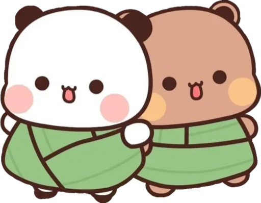 🍣 Стикер «Bubu and Dudu» для Telegram