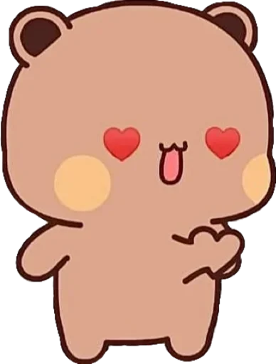 ❤️ Стикер «Bubu and Dudu» для Telegram