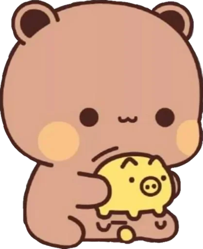 🗳 Стикер «Bubu and Dudu» для Telegram