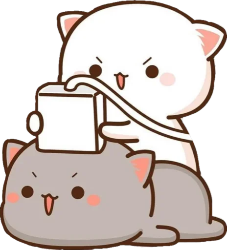 ⚡️ Стикер «Bubu and Dudu» для Telegram