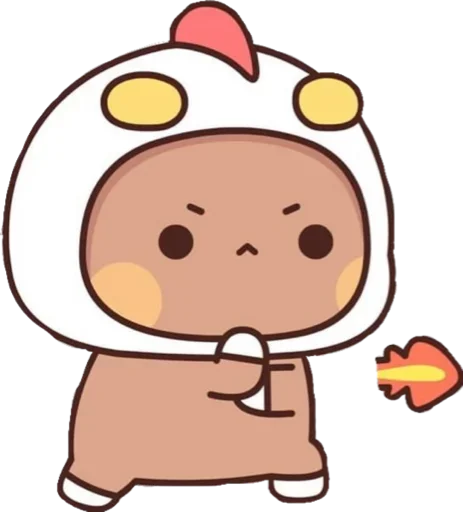 😡 Стикер «Bubu and Dudu» для Telegram