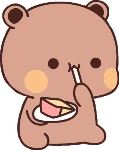 🍨 Стикер «Bubu and Dudu» для Telegram