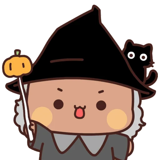 👻 Стикер «Bubu and Dudu Halloween» для Telegram