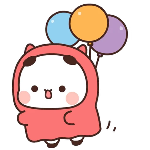 🎈 Стикер «Bubu and Dudu Halloween» для Telegram