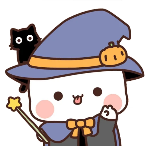 😉 Стикер «Bubu and Dudu Halloween» для Telegram