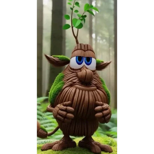 🌳 Стикер «Буба» для Telegram