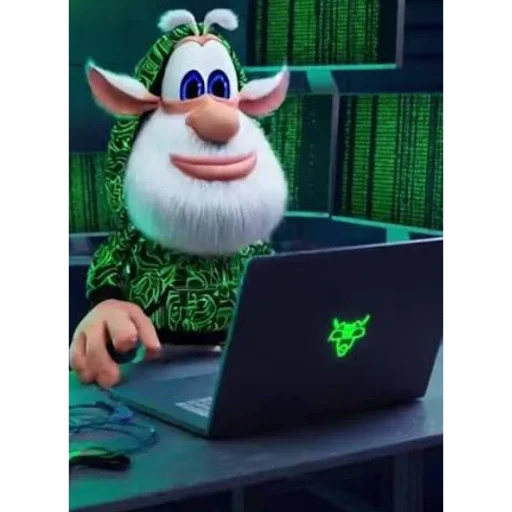 👨‍💻 Стикер «Буба» для Telegram