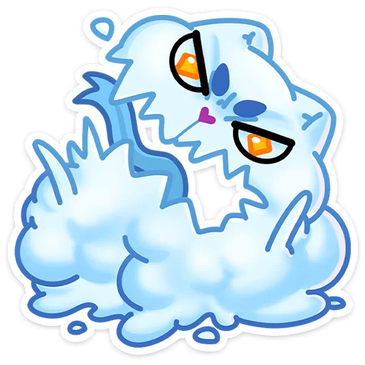 🪣 Стикер «И второй стиль - Котялок в ведёрке» для Telegram