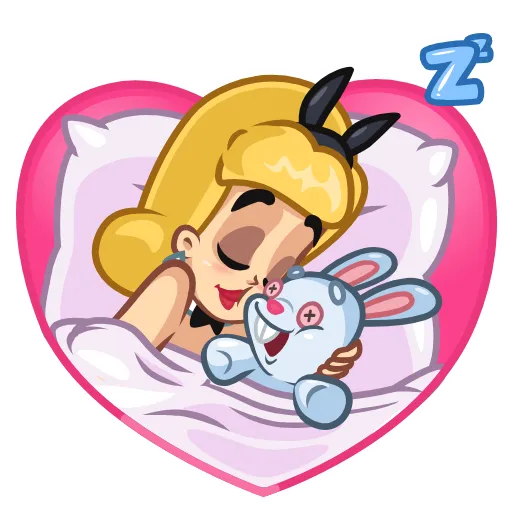 😴 Эмодзи «Bucky & Becky» для Telegram
