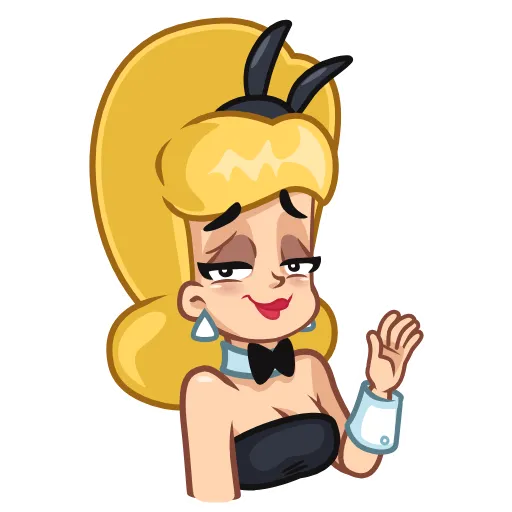 👋 Эмодзи «Bucky & Becky» для Telegram