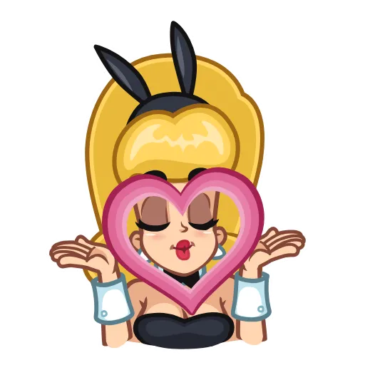 😘 Эмодзи «Bucky & Becky» для Telegram