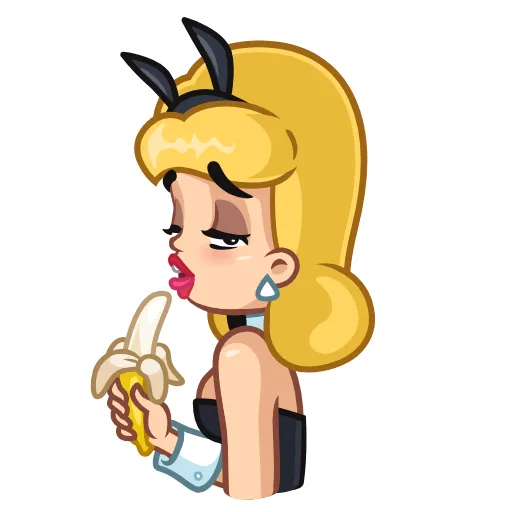 🍌 Эмодзи «Bucky & Becky» для Telegram