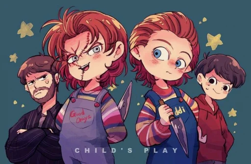 🔪 Стикер «Buddi™ Child&;s Play 2019» для Telegram
