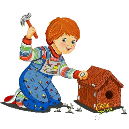 🔨 Стикер «Buddi™ Child&;s Play 2019» для Telegram