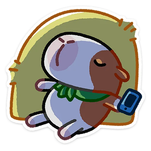 😌 Стикер «Бутончик» для Telegram